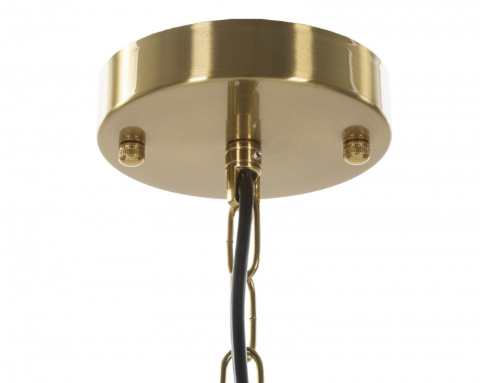 Lampa suspendata Versailles 5, metal/sticla, auriu, Mauro Ferretti [6]