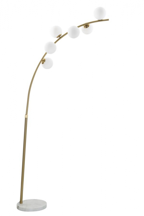 Lampadar arcuit 6 abajururi | Iluminat elegant CreativDeco [3]