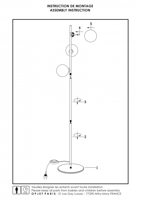 Lampadar Auriu Inalt|Lampadare Design Premium [4]