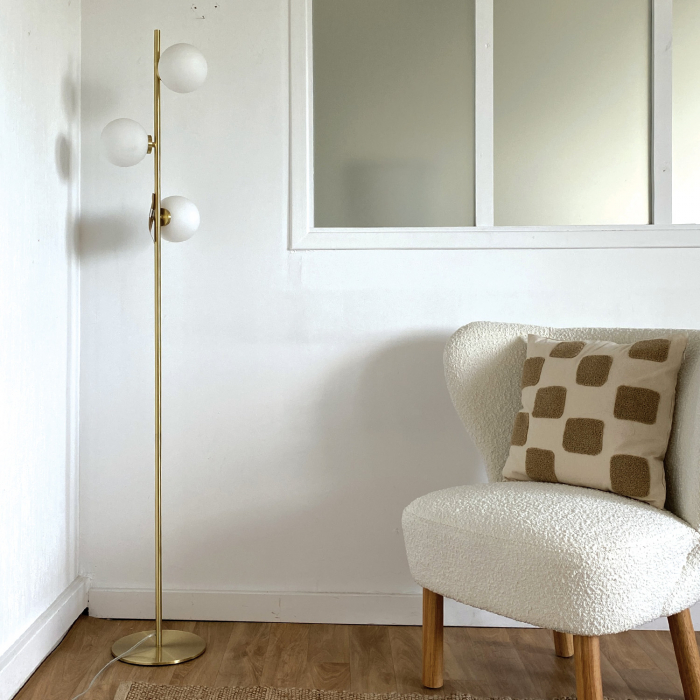 Lampadar Auriu Inalt|Lampadare Design Premium [2]