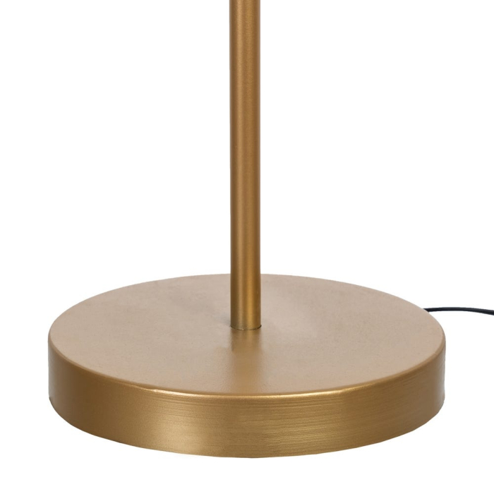 Lampadar auriu din metal cu design glam [6]