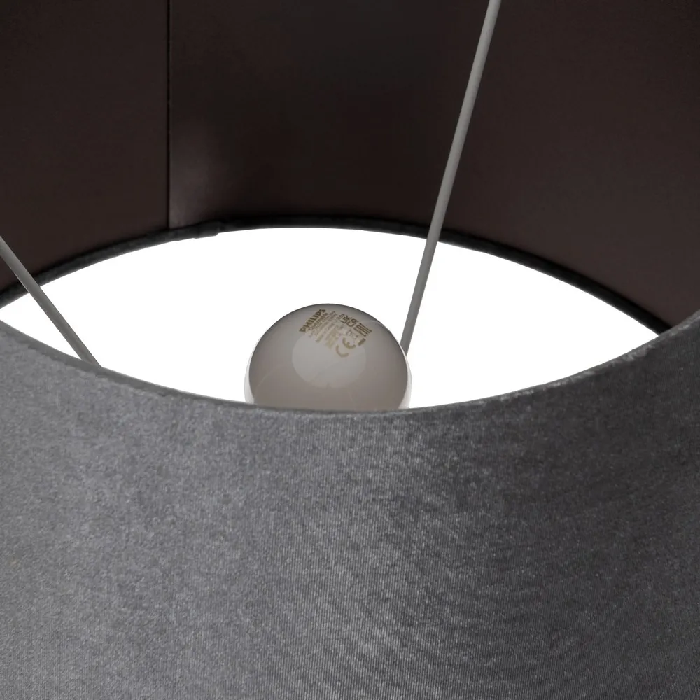 Lampadar Black Glass, Metal Sticla, Negru - creativdeco.ro [8]