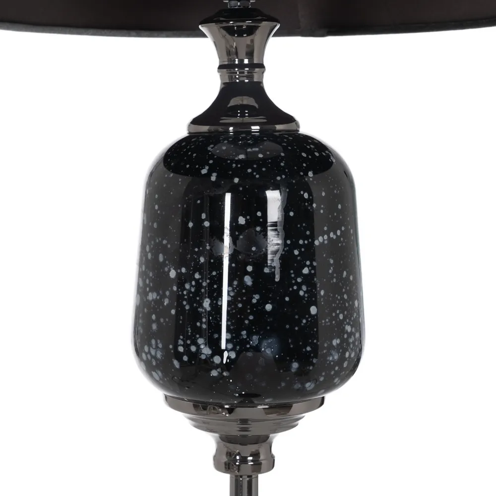 Lampadar Black Glass, Metal Sticla, Negru - creativdeco.ro [4]