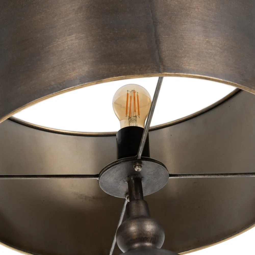 Lampadar Clasic B, Metal, Maro - creativdeco.ro [5]