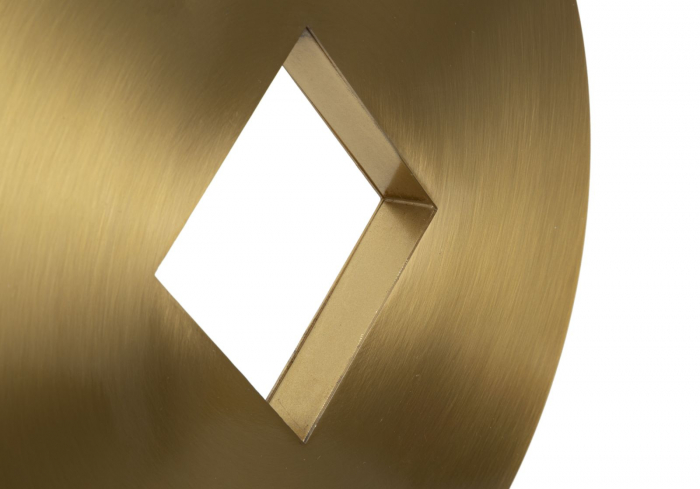 Lampadar Coin, inox, auriu alb [3]