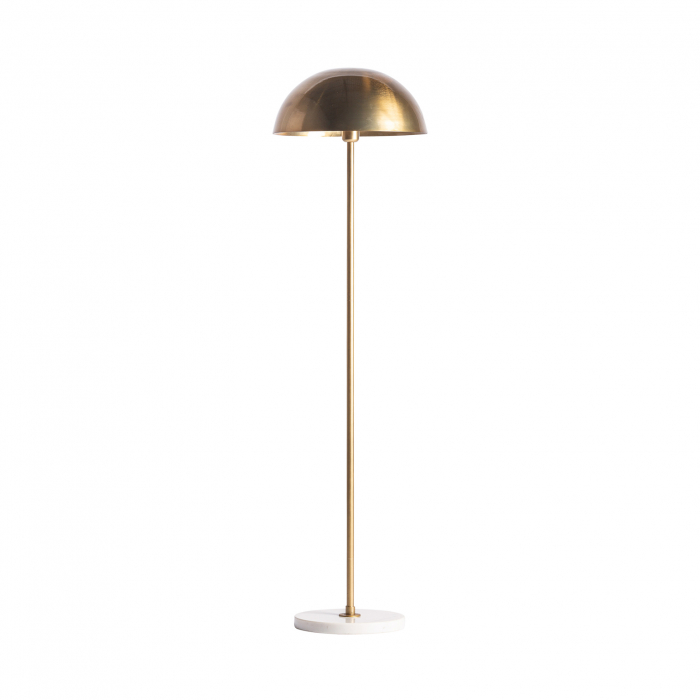 Lampadar Art Deco metal alb auriu|Lampadare elegante [1]