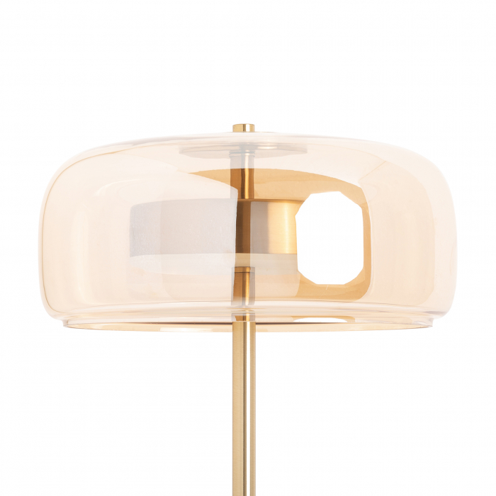 Lampadar Art Deco auriu acrilic|Lampadare sofisticate [2]