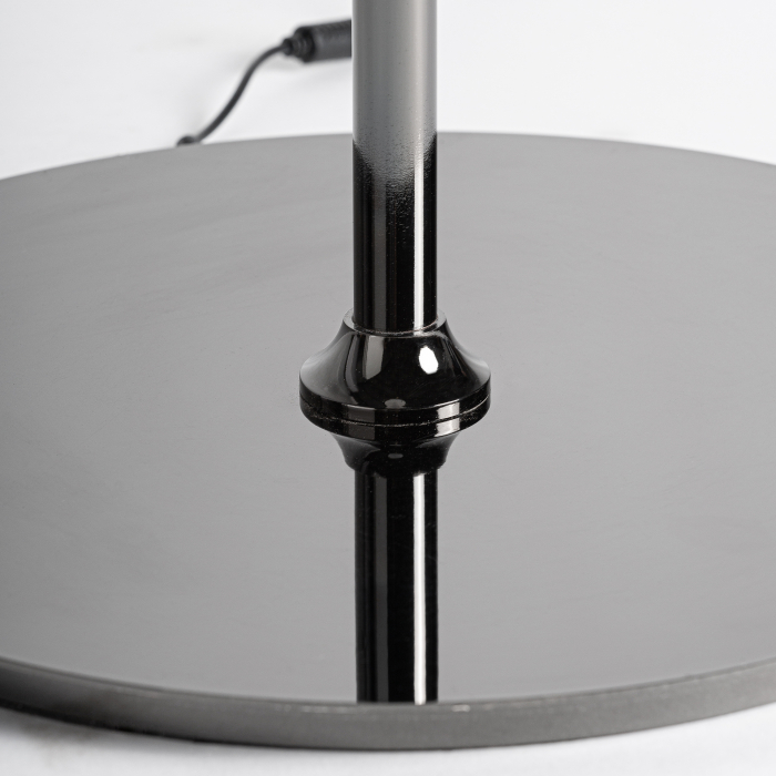 Lampadar sticla neagra Art Deco|Lampadare elegante [4]