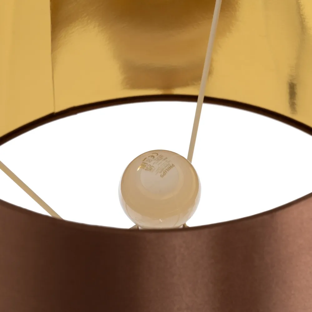 Lampadar Glass, Metal, Auriu Maro - creativdeco.ro [8]