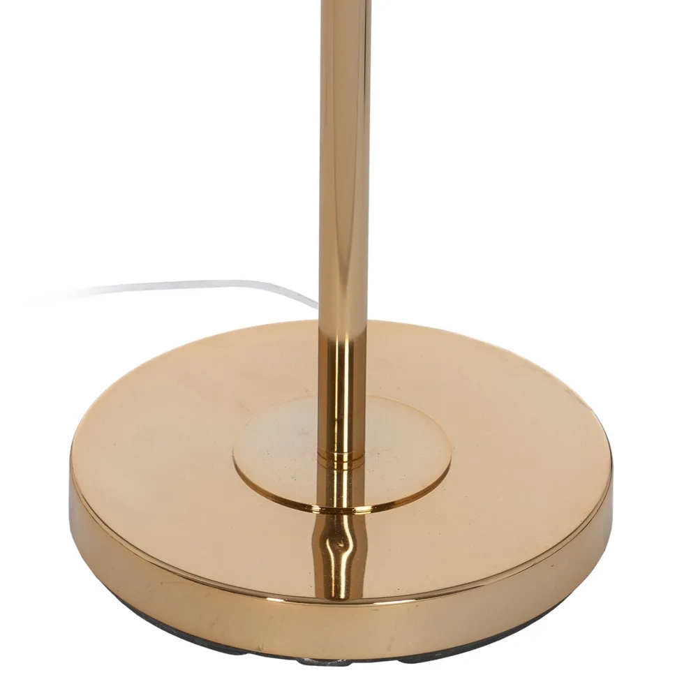 Lampadar Glass, Metal, Auriu Maro - creativdeco.ro [6]