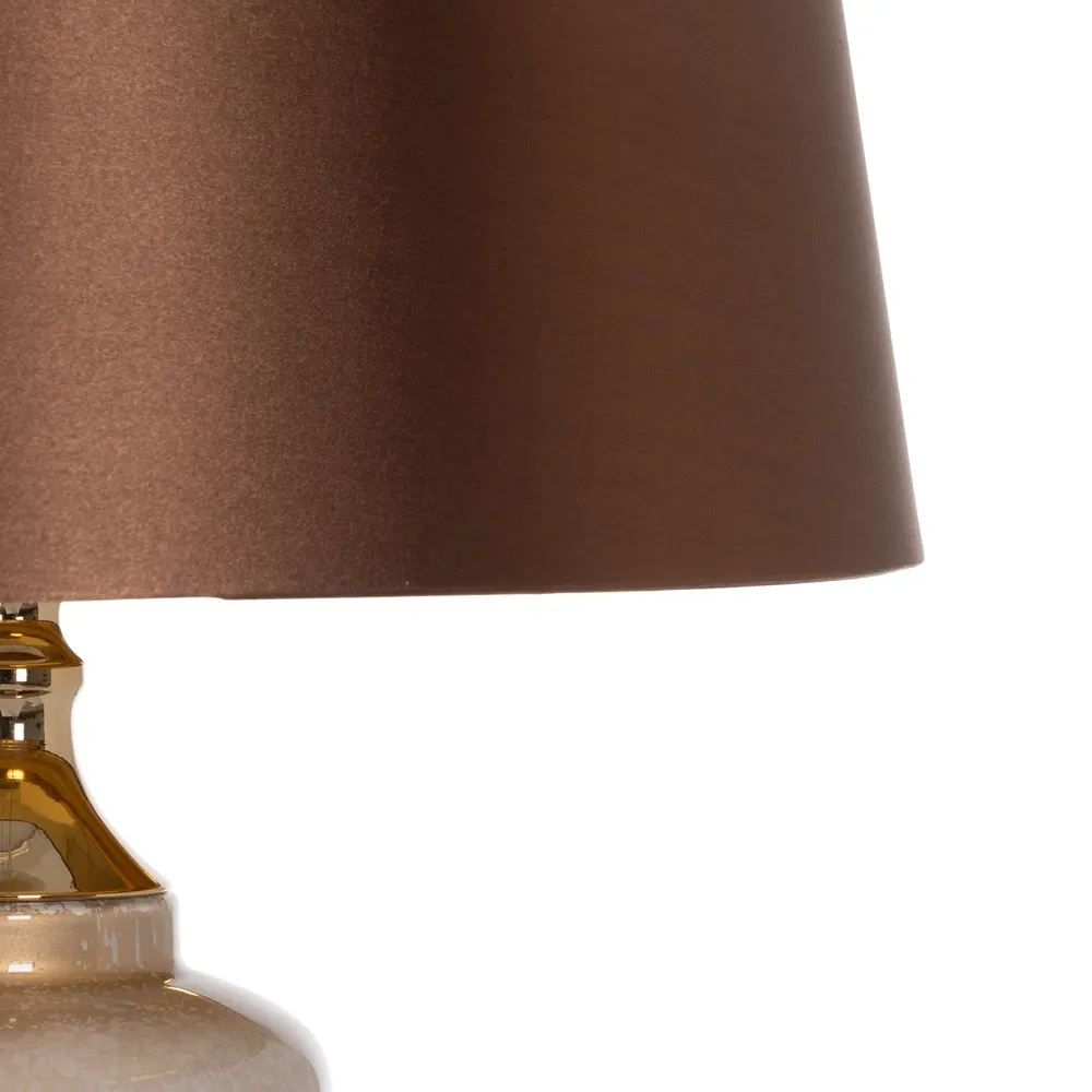Lampadar Glass, Metal, Auriu Maro - creativdeco.ro [3]