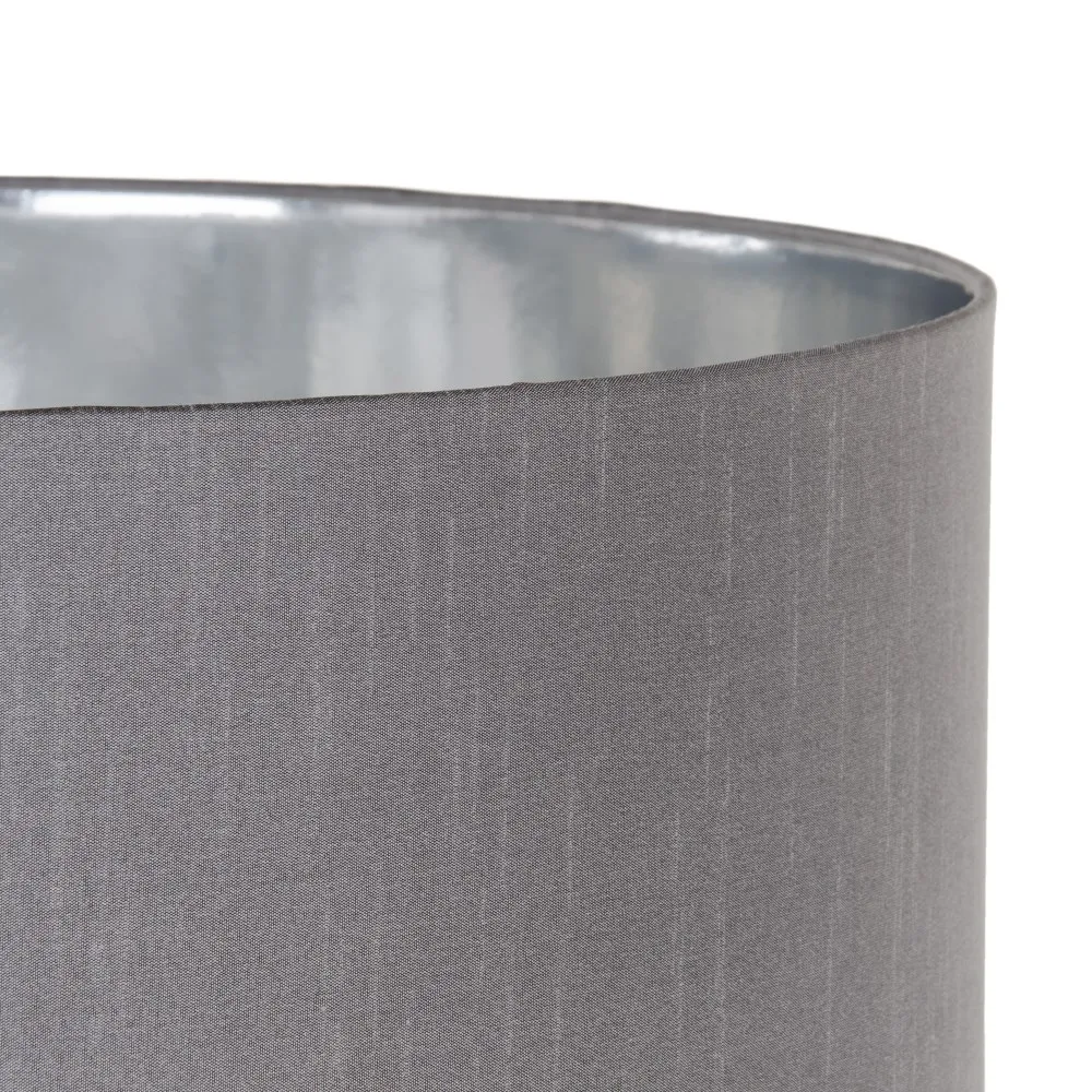 Lampadar Grey, Metal Textil, Gri - creativdeco.ro [2]