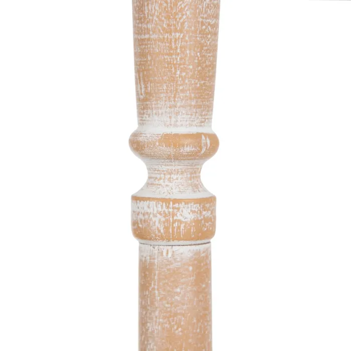 Lampadar Natural Wood, Lemn, Alb Bej - creativdeco.ro [5]
