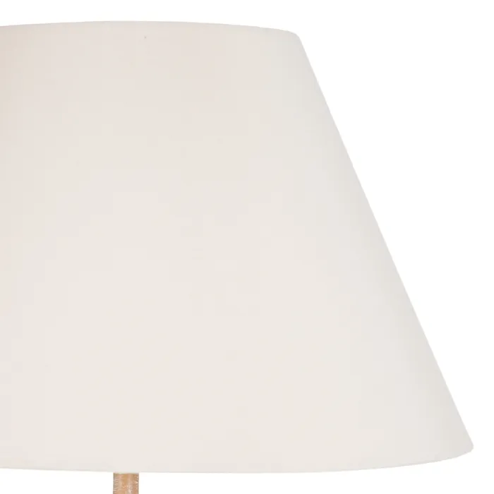 Lampadar Natural Wood, Lemn, Alb Bej - creativdeco.ro [2]