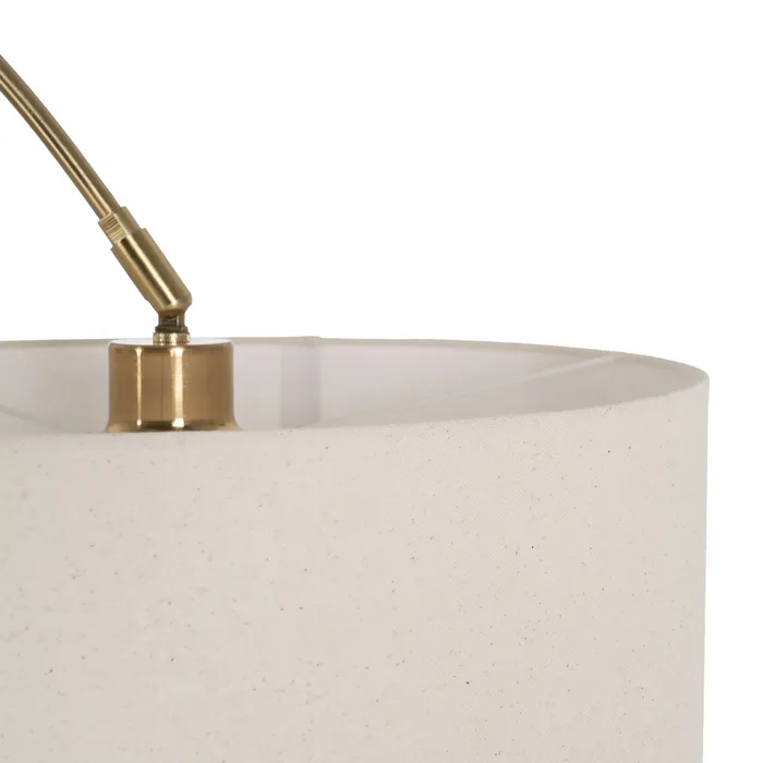 Lampadar Pendent, Metal, Auriu Alb - creativdeco.ro [2]