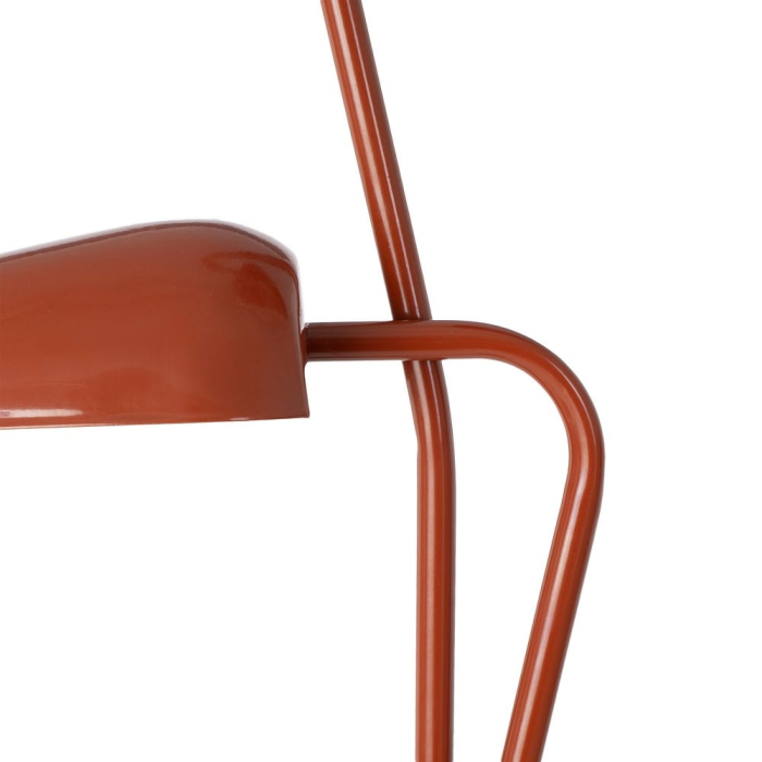 Lampadar terracotta cu două surse de lumină [3]