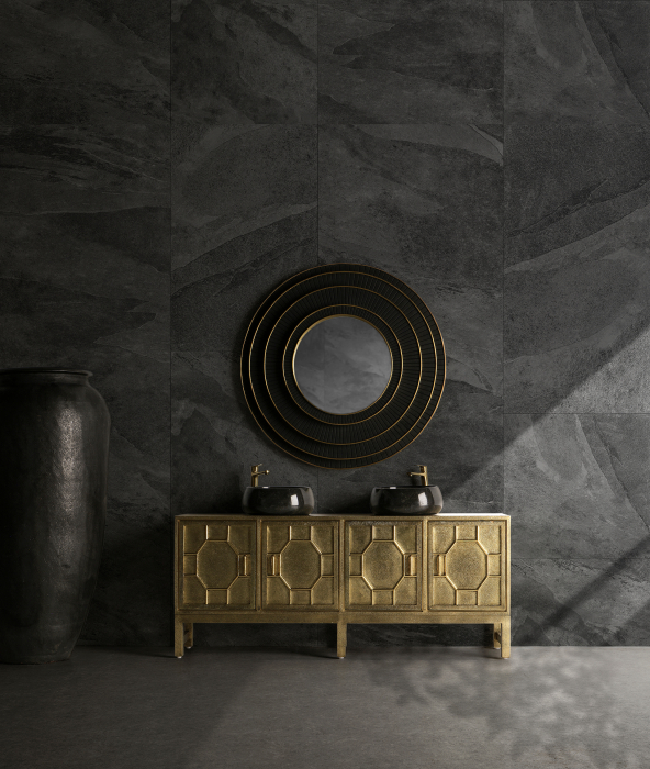 Lavoar contemporan marmura neagra|Lavoare luxoase [3]