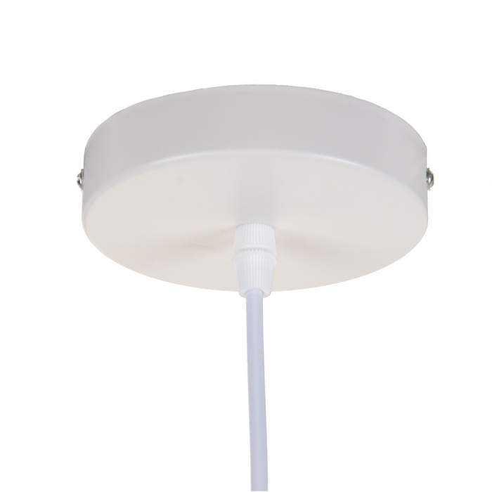 Lustra alba din metal [4]