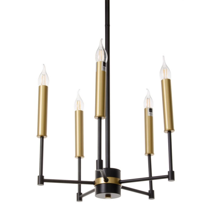 Lustra aurie-neagra din metal [4]