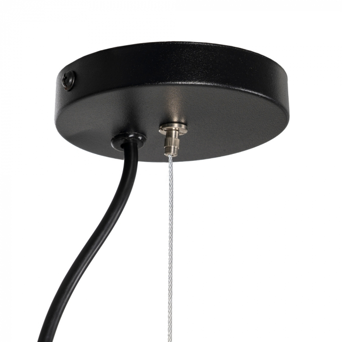 Lustra bej cu 4 becuri pentru decor natural|Lustre suspendate mari pentru interioare moderne [10]