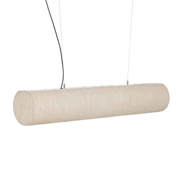 Lustra bej cu 4 becuri pentru decor natural|Lustre suspendate mari pentru interioare moderne [1]