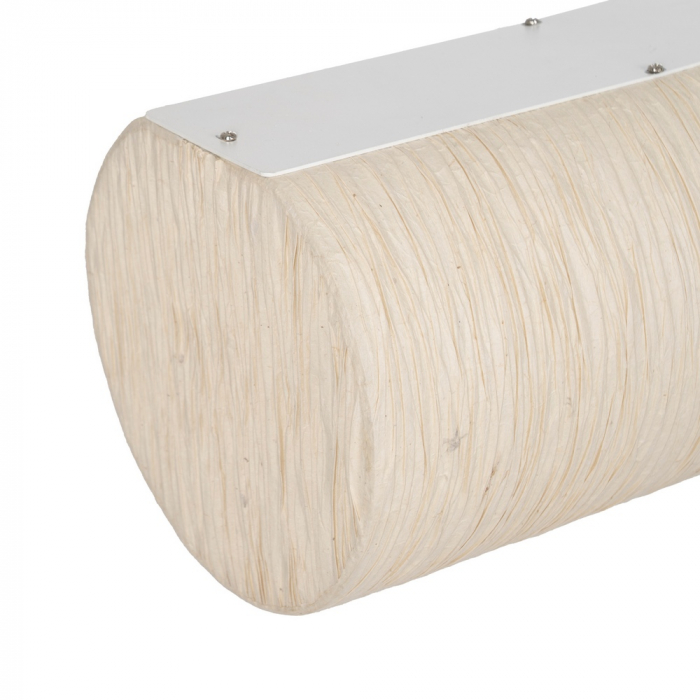 Lustra bej cu 4 becuri pentru decor natural|Lustre suspendate mari pentru interioare moderne [4]