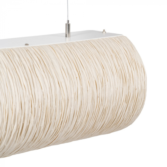 Lustra bej moderna pentru decor scandinav|Lustre patratoase pentru iluminat interior natural [4]