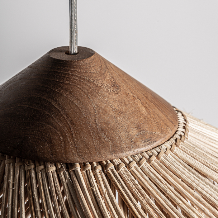 Lustra boho din ratan | Lustre naturale premium [8]