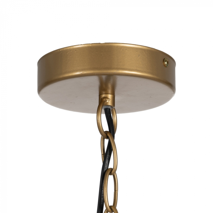 Lustra Suspendata cu Elemente Naturale CreativDeco - Stil Sophisticat [6]