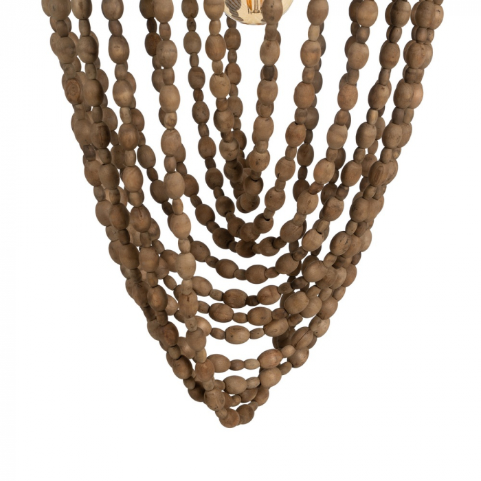 Lustra Suspendata cu Elemente Naturale CreativDeco - Stil Sophisticat [2]