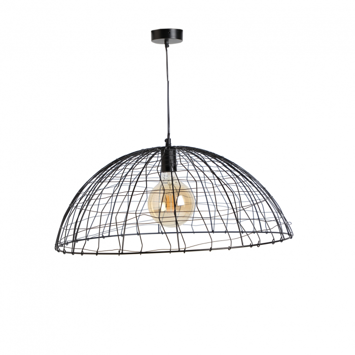 Lustra contemporana din alama neagra - Design sofisticat si atemporal [2]
