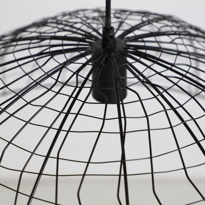 Lustra contemporana din alama neagra - Design sofisticat si atemporal [4]