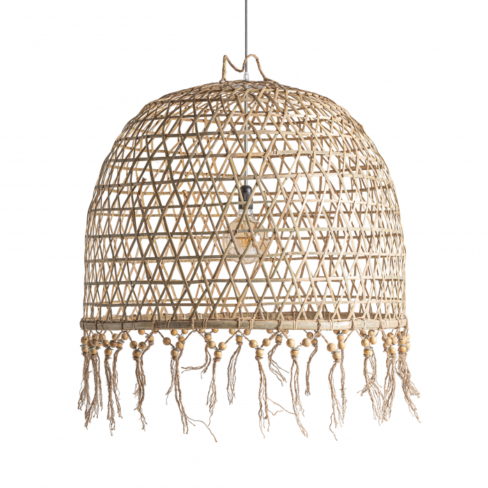 Lustra boho bambus maro | Iluminat eclectic modern [1]