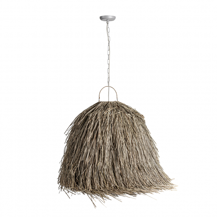 Lustra fibra naturala boho|Lustre decorative mari [2]