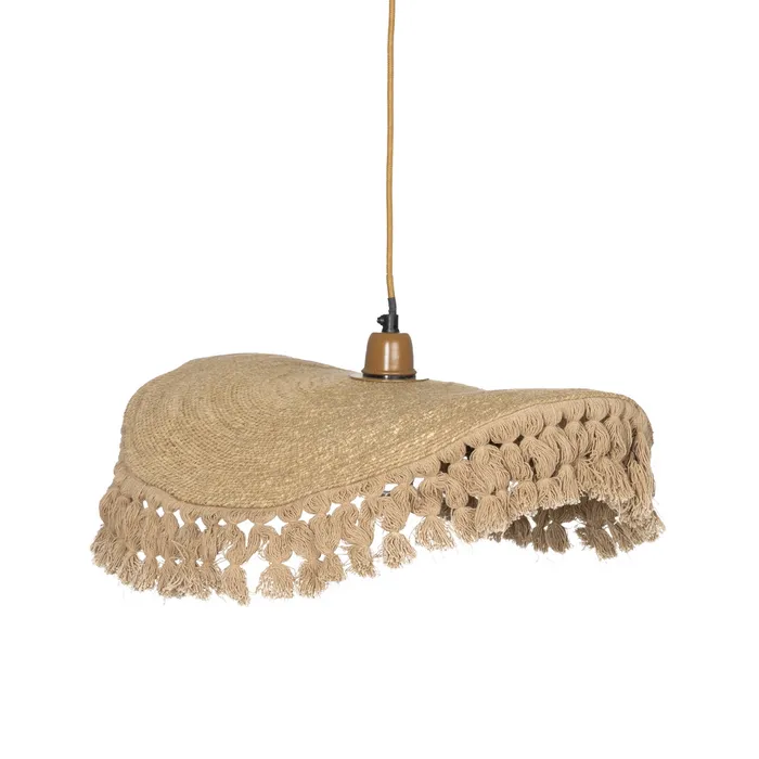 Lustră boemă ocru|Iluminat decorativ natural [1]