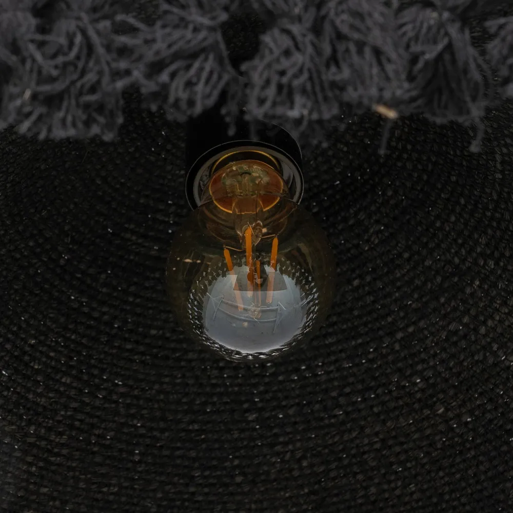 Lustră neagră mare|Iluminat modern generos [7]