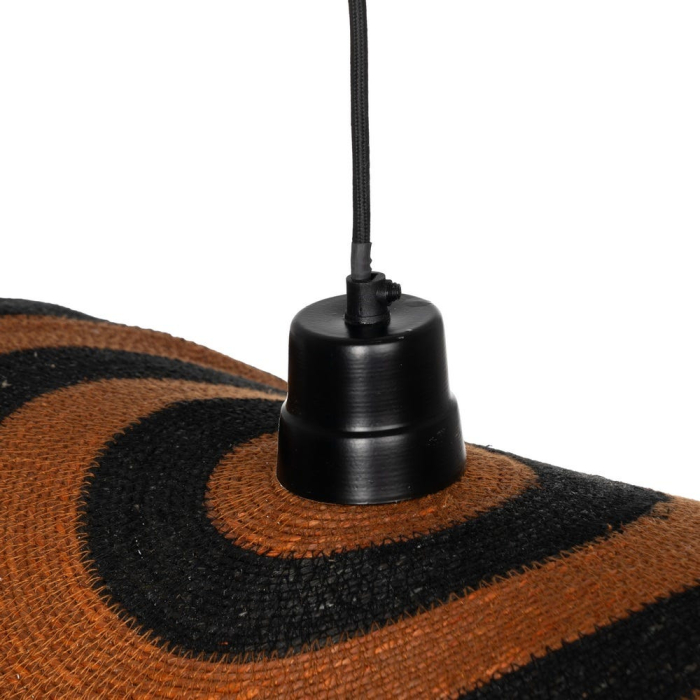 Lustră artistică portocaliu-negru|Iluminat decorativ vibrant [5]