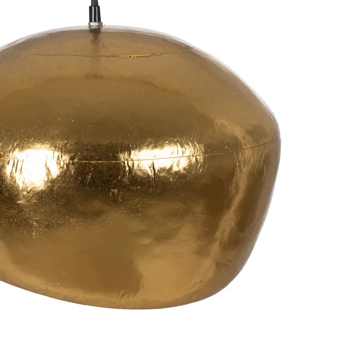 Lustră aurie compactă|Iluminat modern versatil [3]
