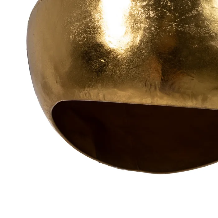 Lustră aurie compactă|Iluminat modern versatil [4]