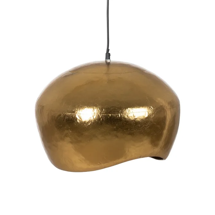 Lustră aurie compactă|Iluminat modern versatil [1]