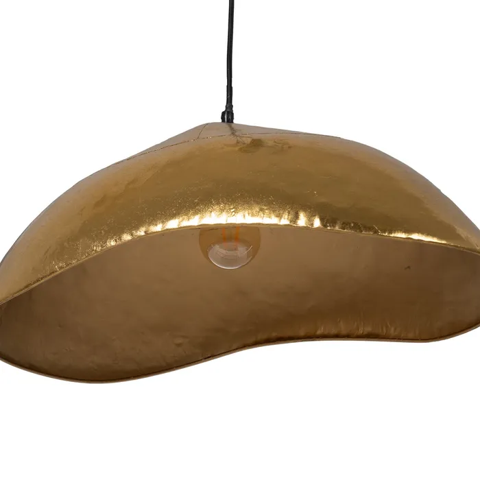 Lustră aurie sofisticată|Iluminat decorativ modern [2]