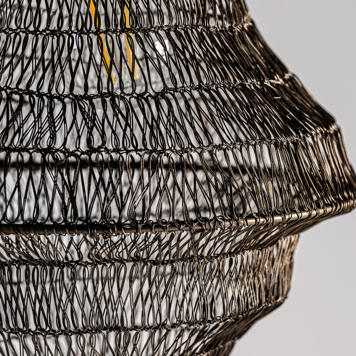 Lustra contemporana fier negru|Lustre moderne pliabile [3]
