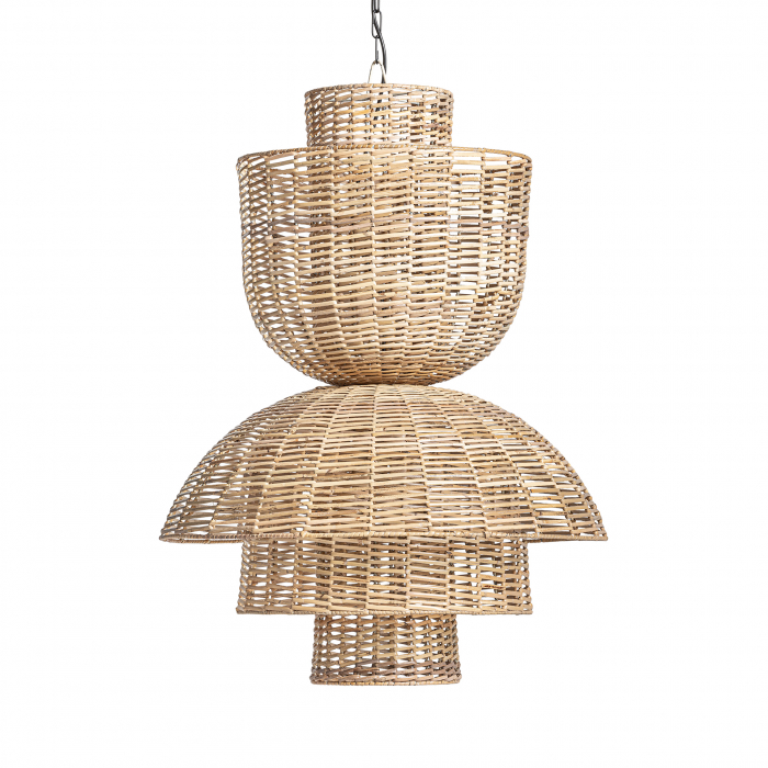 Lustra scandinava ratan|Corpuri iluminat moderne [1]