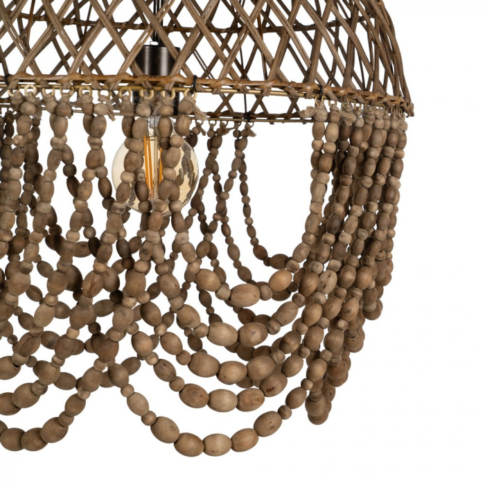 Lustra Decorativa Ratan CreativDeco - Iluminat Cald pentru Interioare [2]