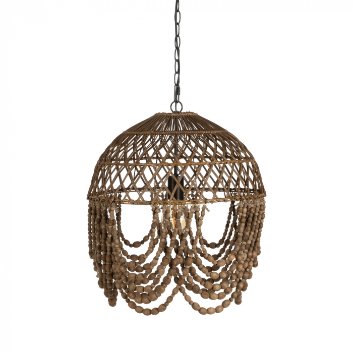 Lustra Decorativa Ratan CreativDeco - Iluminat Cald pentru Interioare [1]