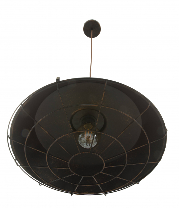 Lustra Industry S, metal negru [5]