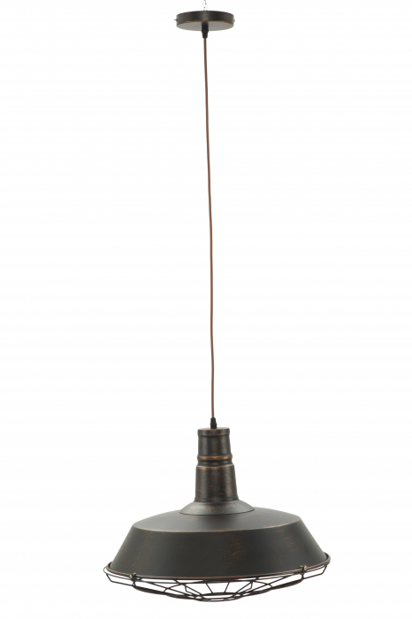 Lustra Industry S, metal negru [9]