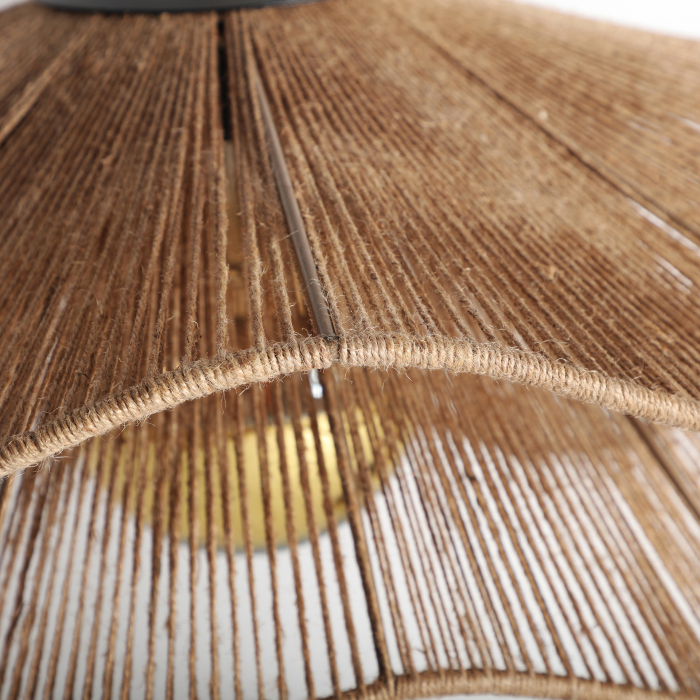 Lustra iuta boho vintage|Corpuri iluminat premium [4]