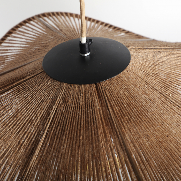 Lustra iuta boho vintage|Corpuri iluminat premium [3]