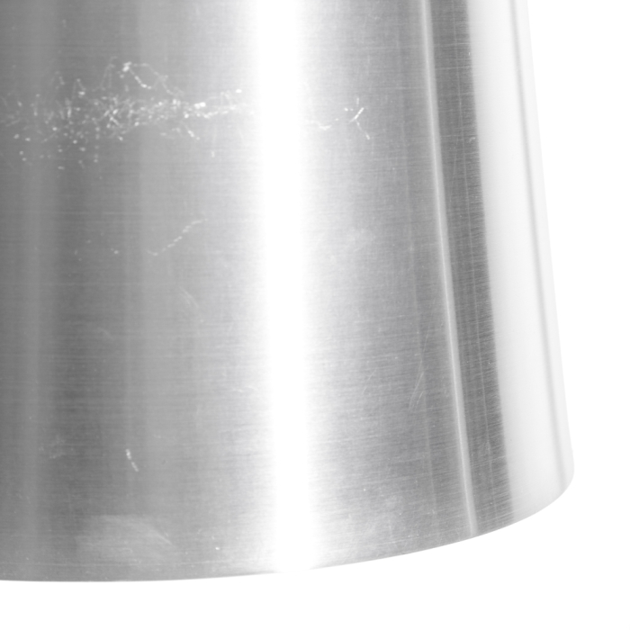 Lustra mat argintie din aluminiu [3]